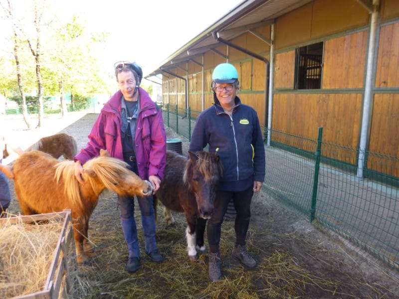 Frank met Rousseau links en Noud met Pompidoe rechts