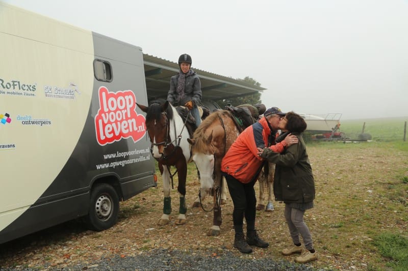 Nog ff lekker zoenen op z'n Frans